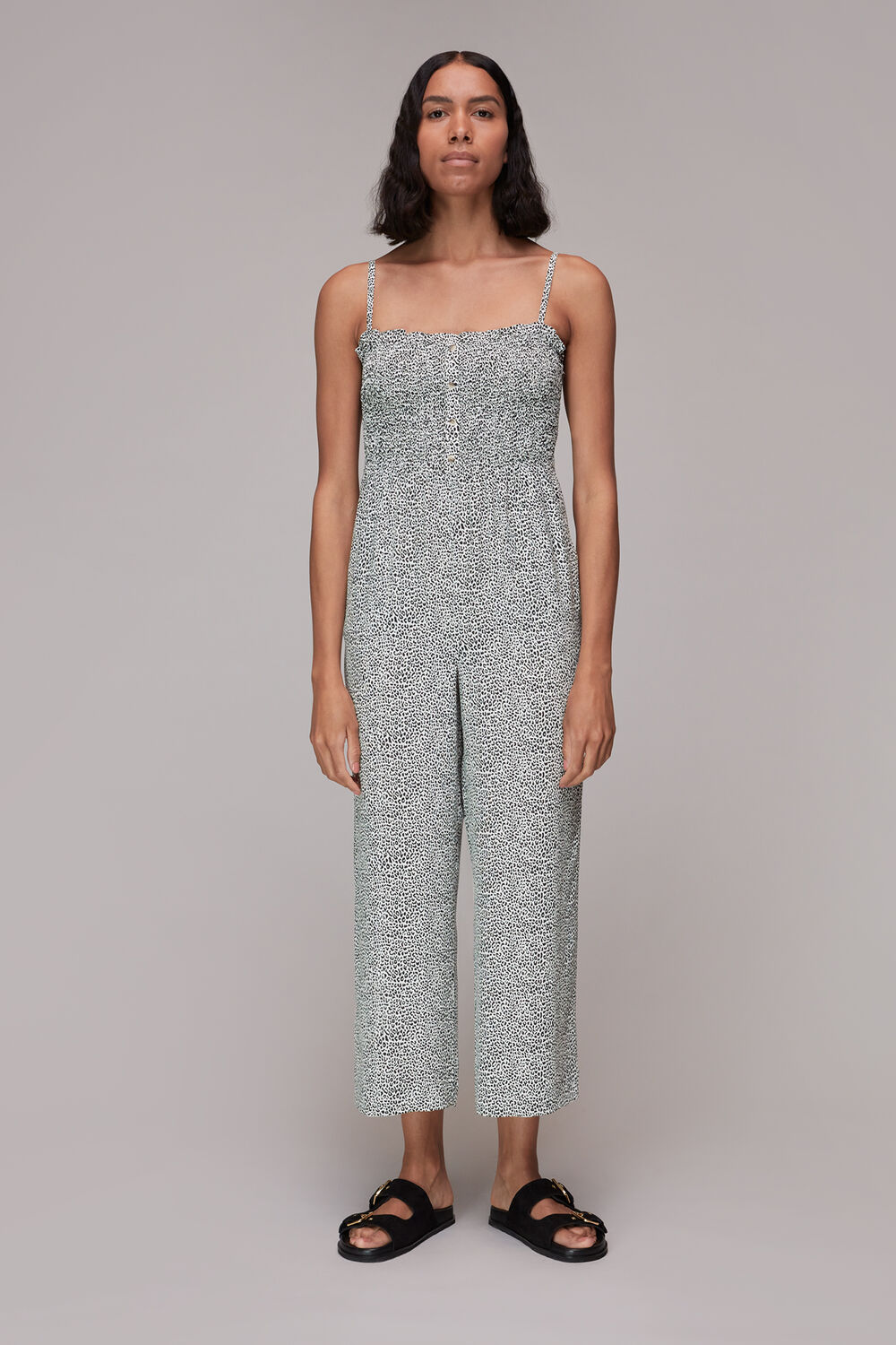 Gradient Leopard Jumpsuit