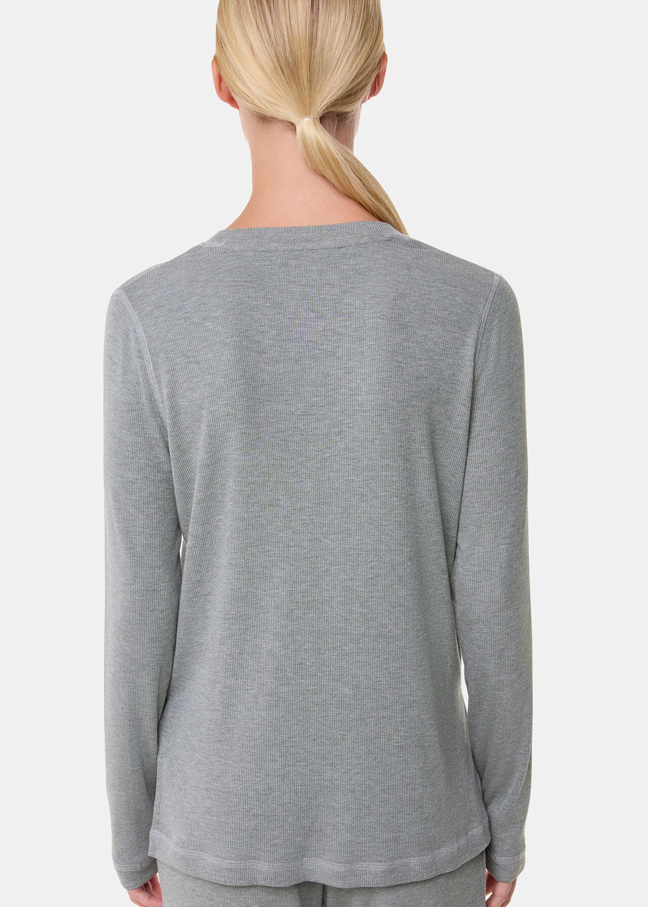 Rib Jersey Pyjama Top