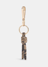 Leather Knotted Keyring