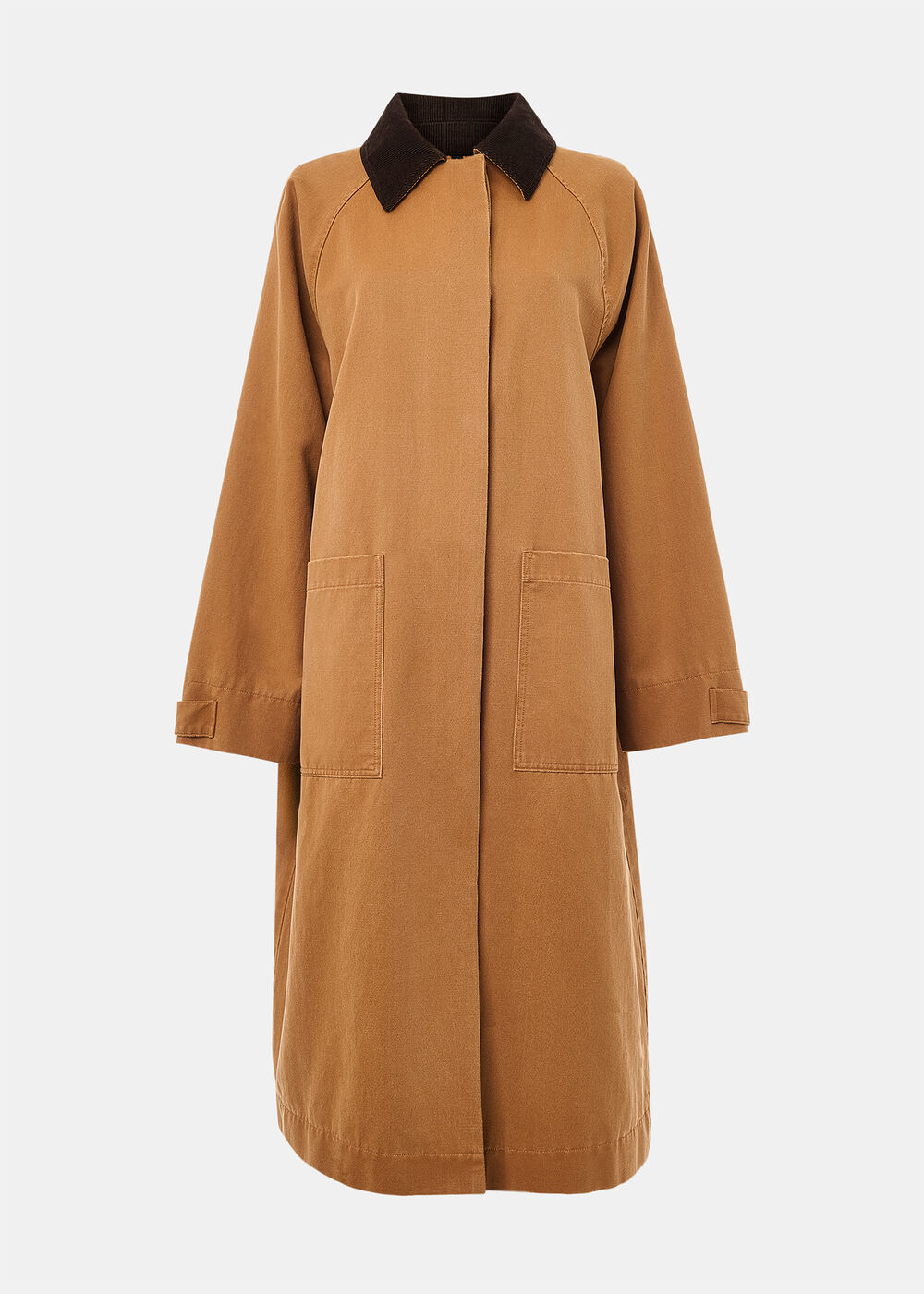 Gabriella Waxed Overcoat