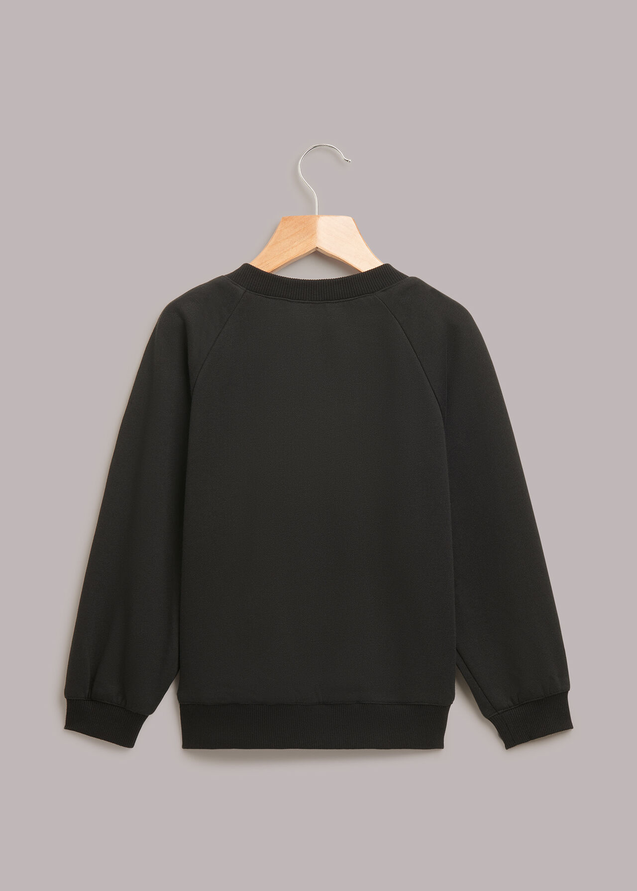Black/Multi Sequin Sweatshirt | WHISTLES