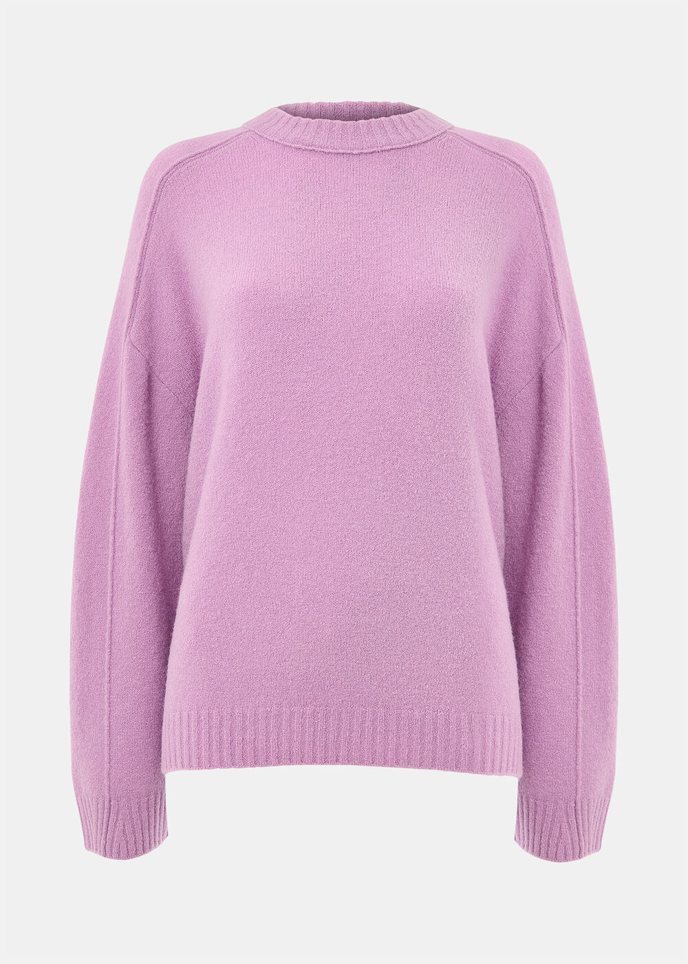 Wool Mix Seam Detail Knit