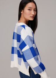 Suki Checked Cardigan