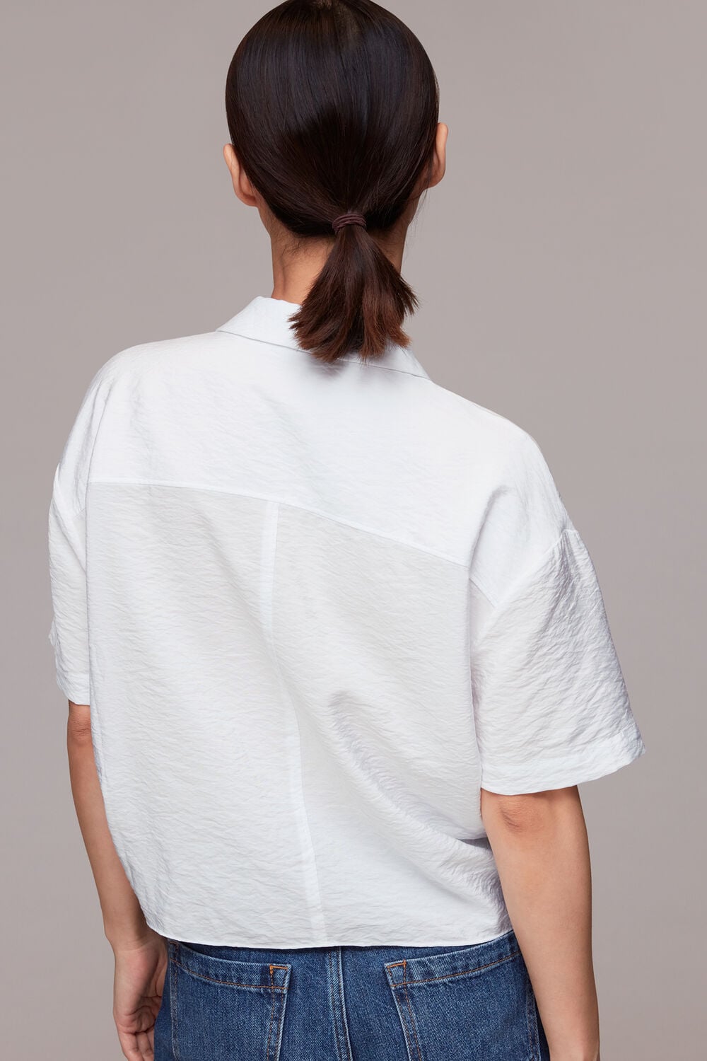 Nicola Tie Front Top