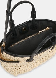 Aylin Mini Straw Tote Bag