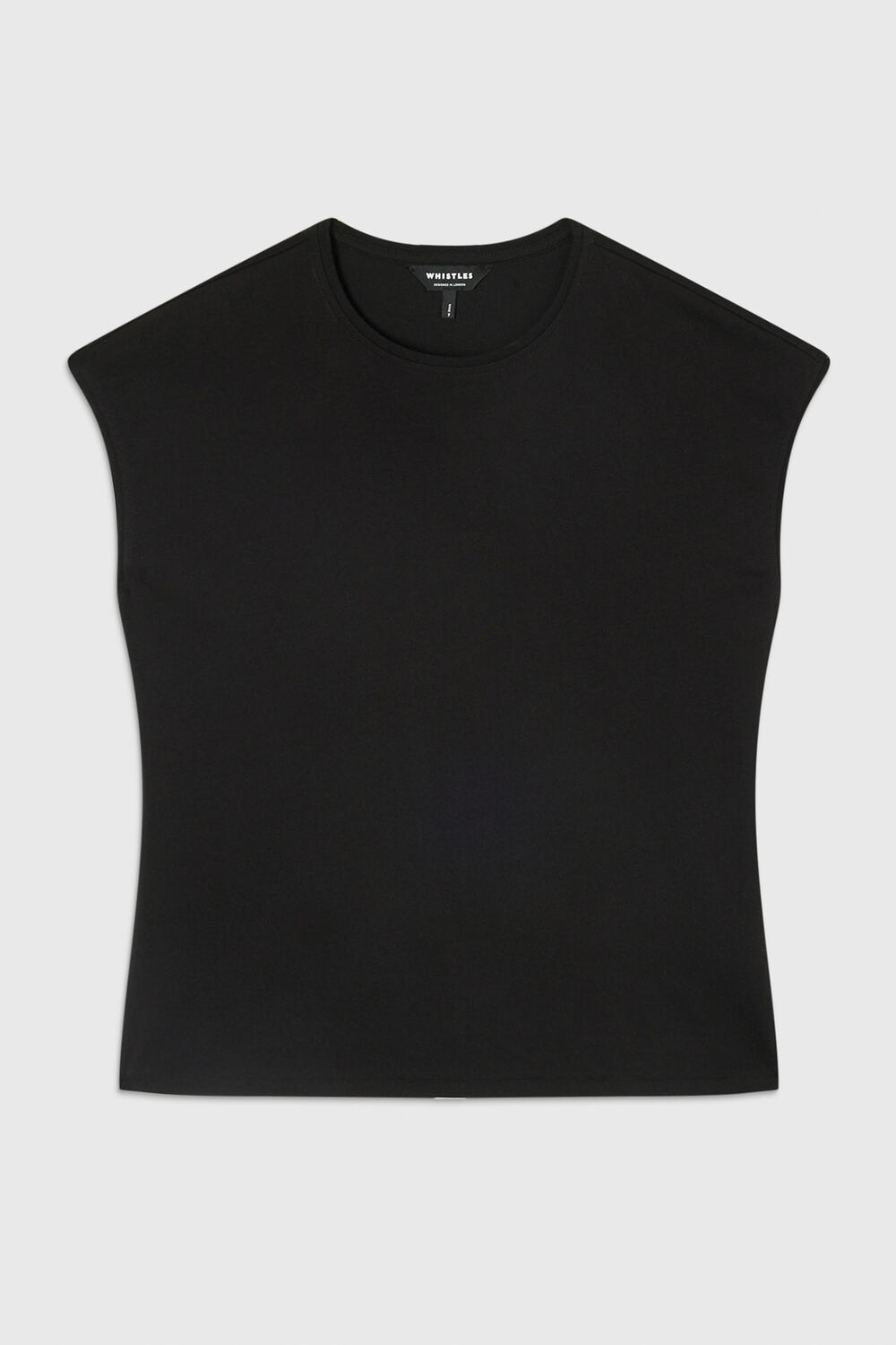 Black Cap Sleeve Tee