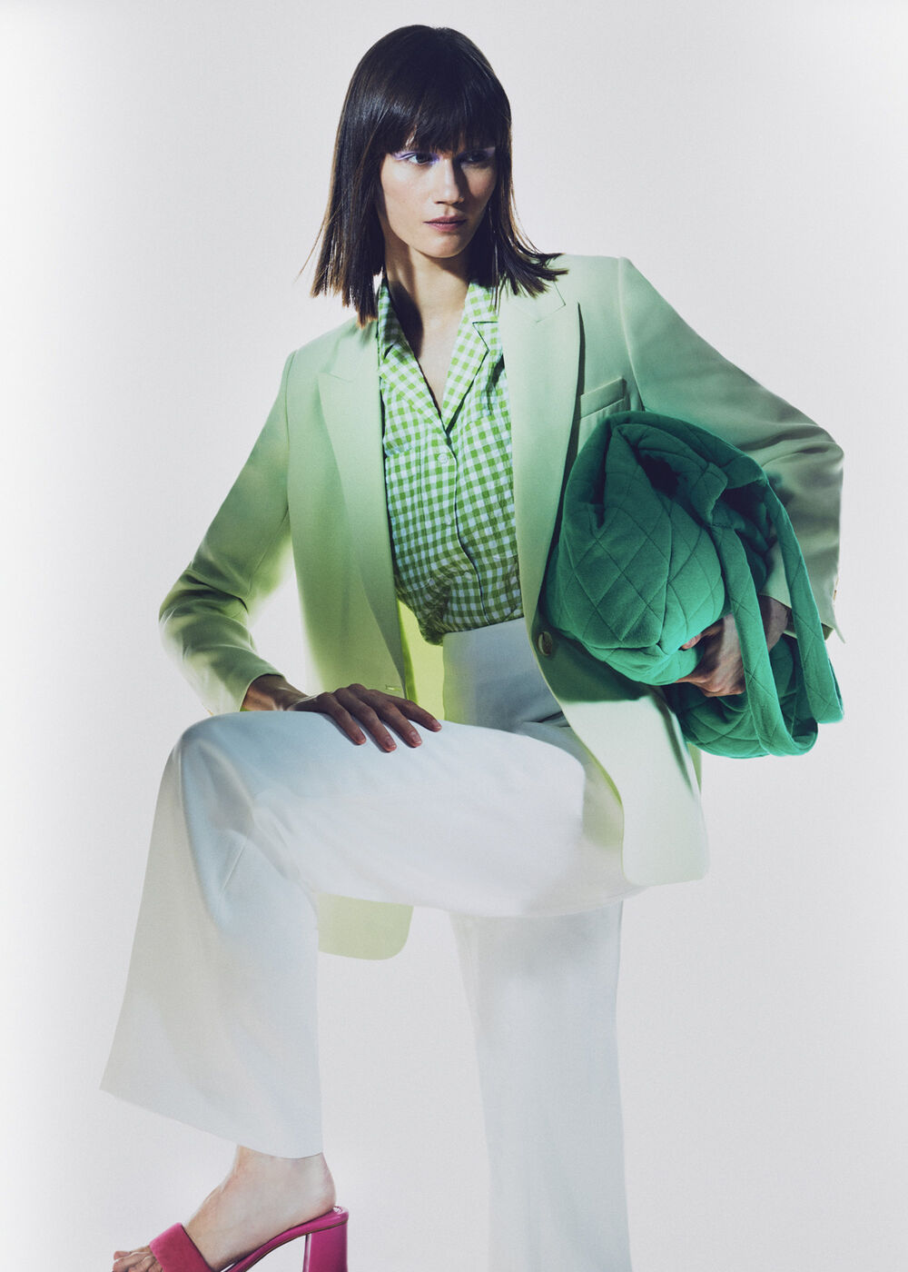 Grace Gingham Bowling Shirt