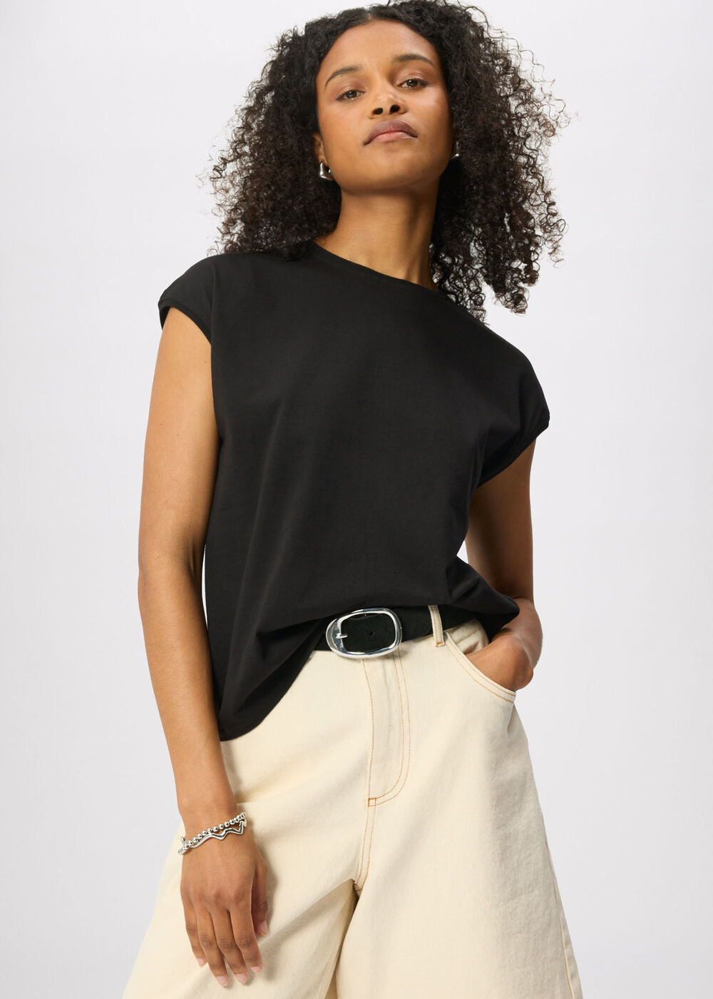 Cap Sleeve Tee