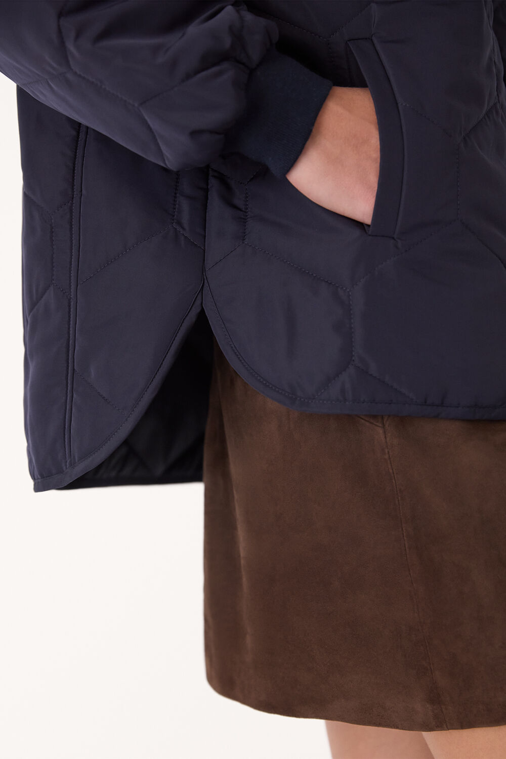Ida Short Quilted Coat