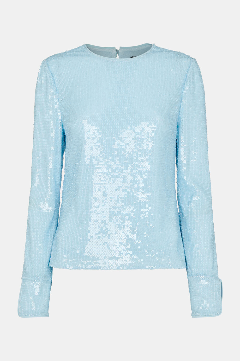 Sequin Minimal Tunic Top