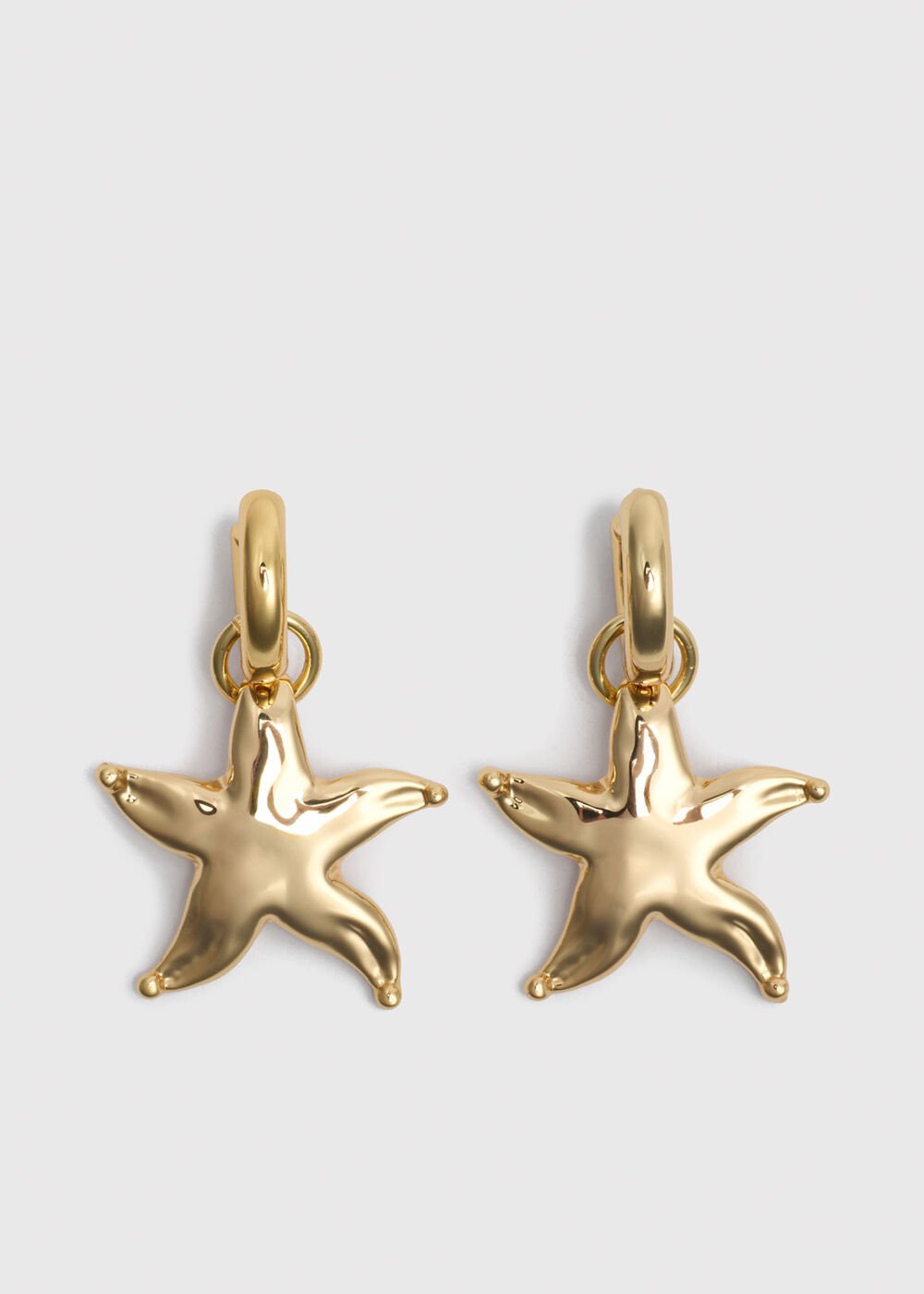 Starfish Hoop Earring