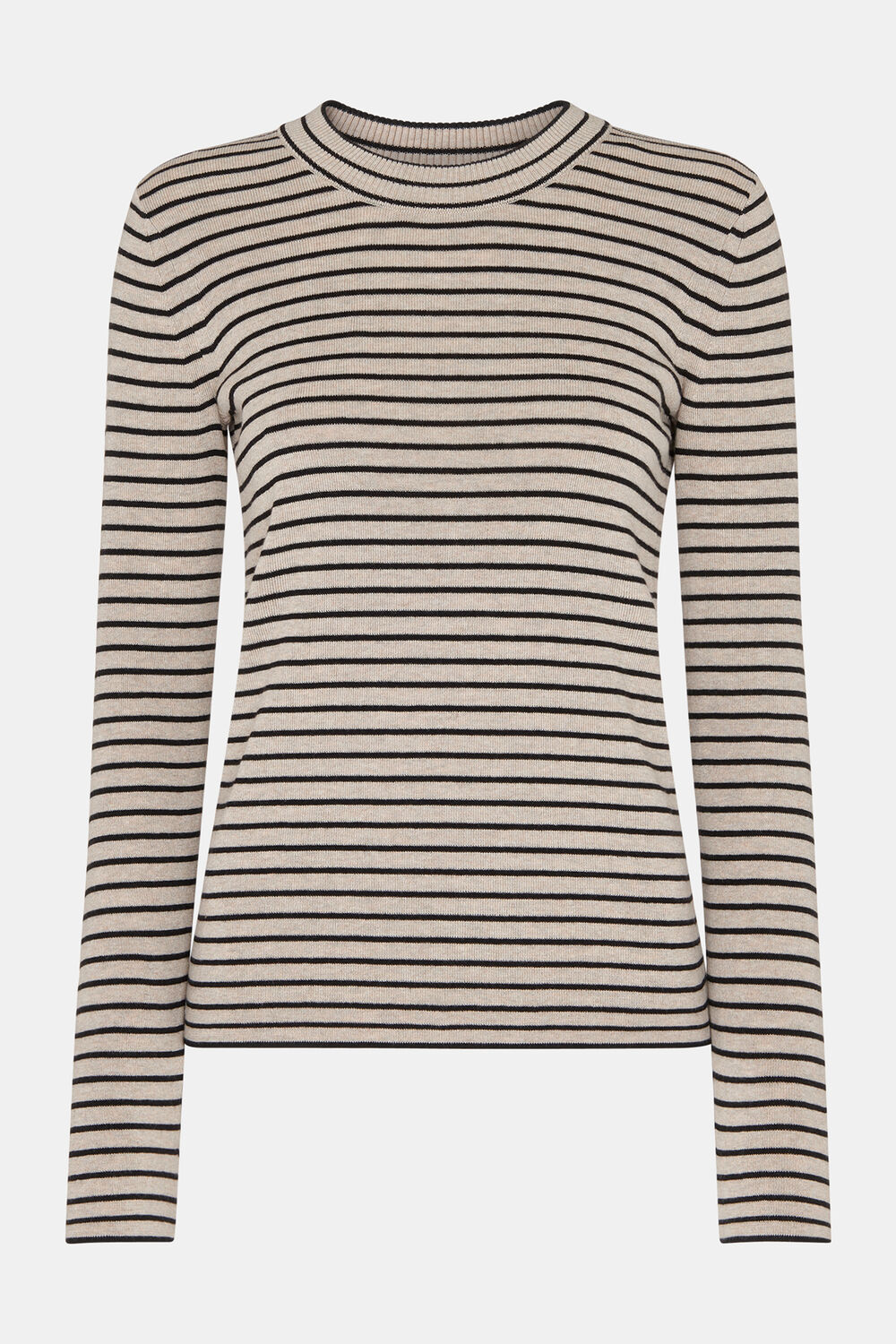 Fine Crew Stripe Knit