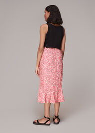 Cheetah Print Wrap Skirt