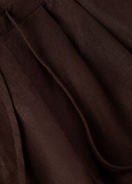 Wide Leg Linen Trouser