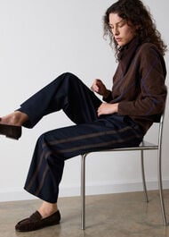 Side Stripe Straight Trouser