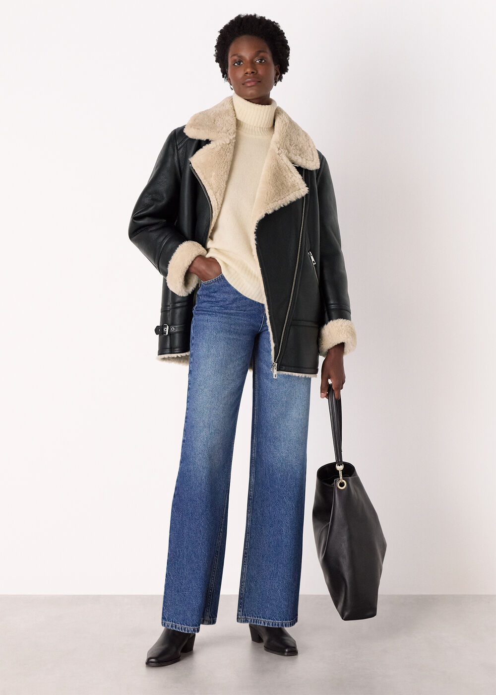 Faux Fur Aviator