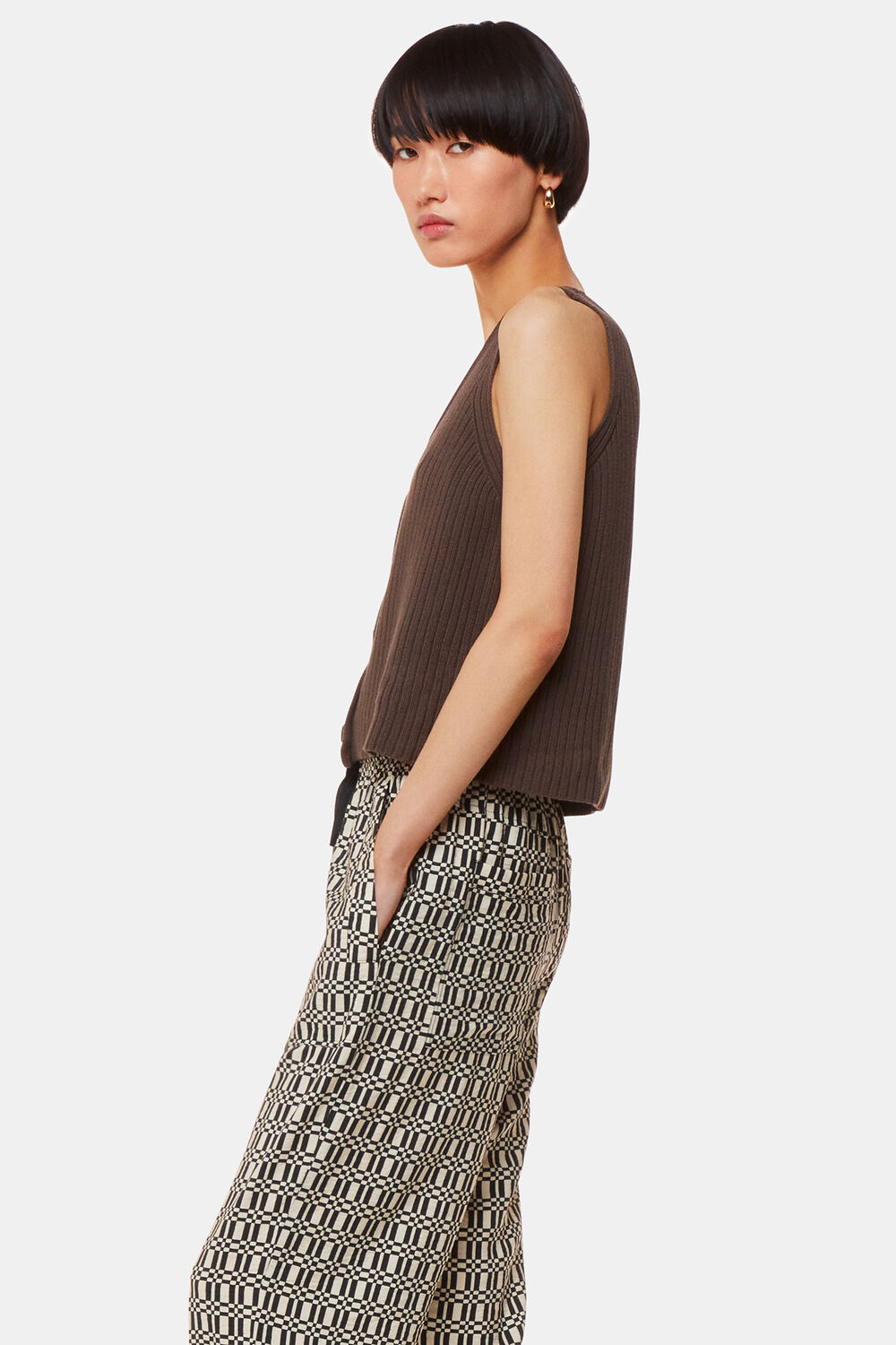Link Check Print Trouser