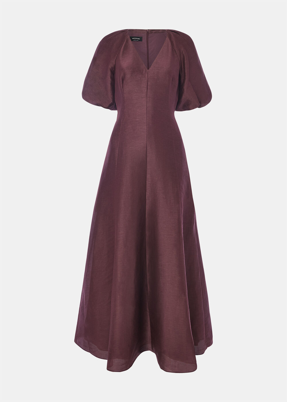 Silk Blend Taffeta Maxi Dress