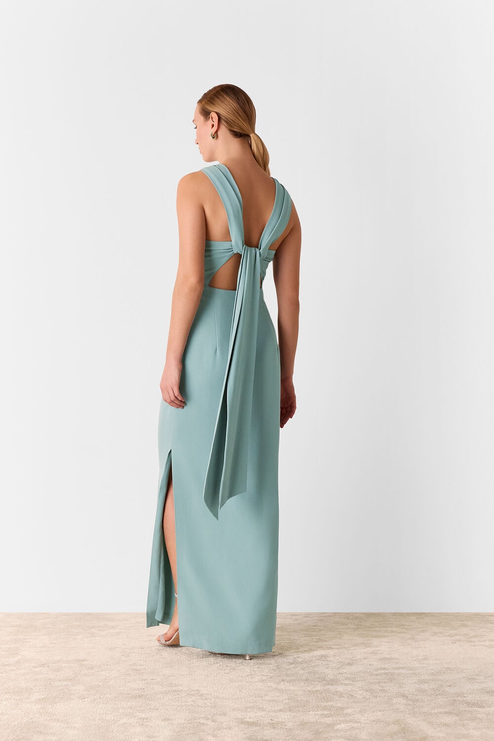 Tie Back Maxi Dress