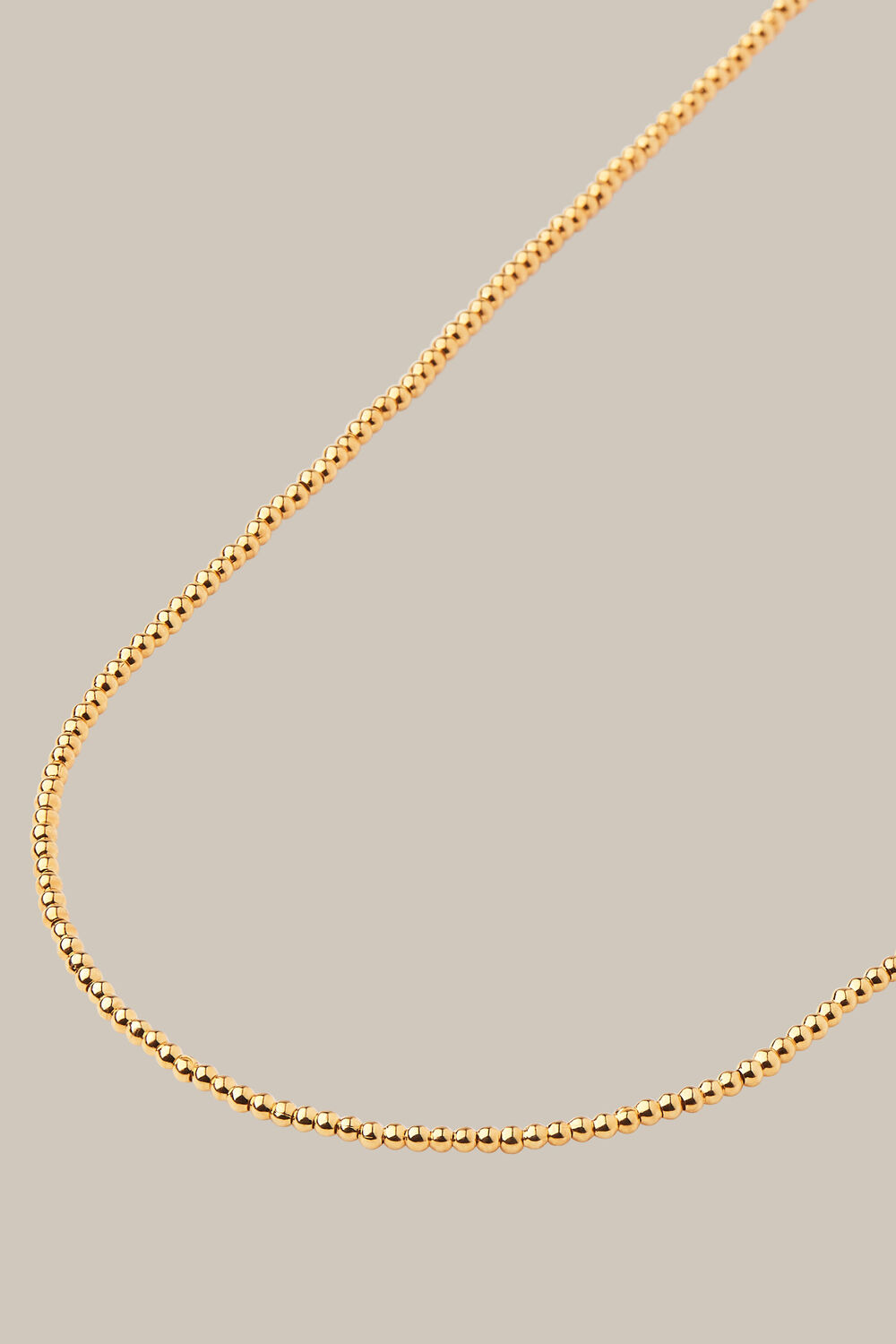 Seed Bead Chain Necklace