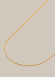 Seed Bead Chain Necklace