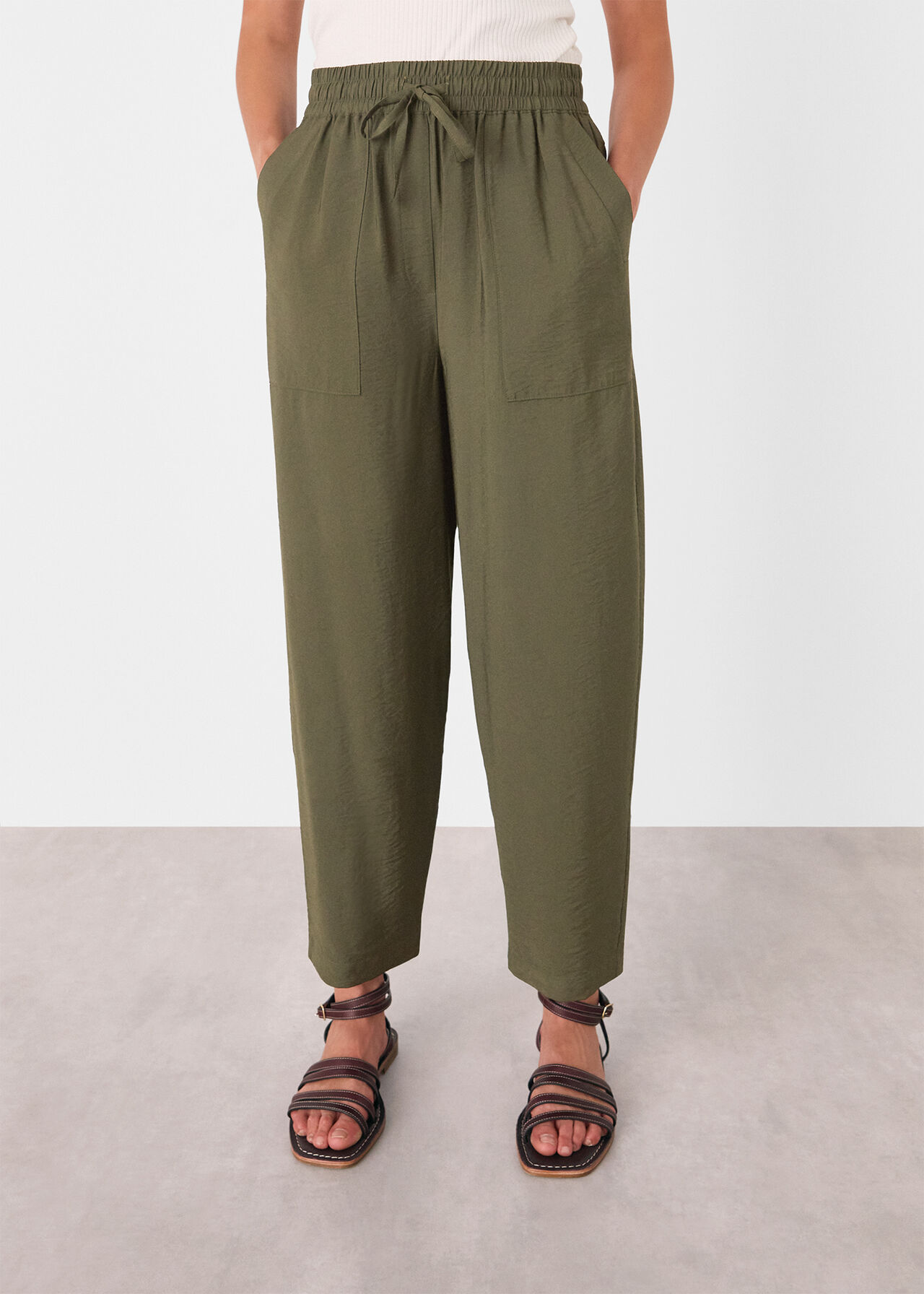 Tie Waist Trouser