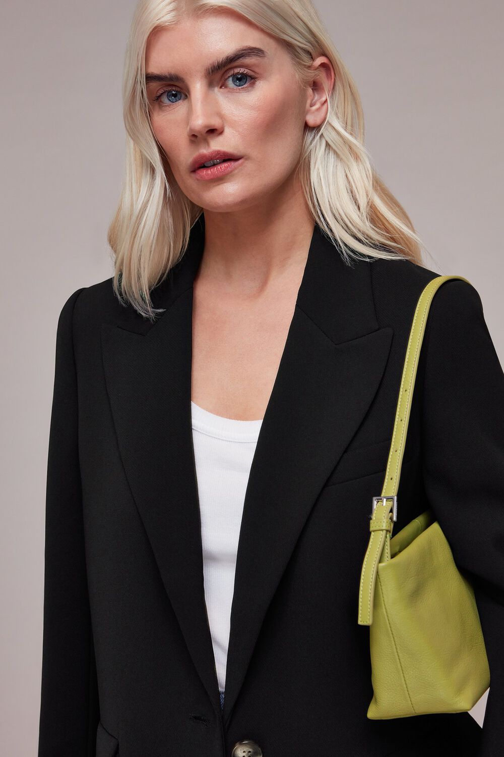 Petite Crepe Boyfriend Blazer