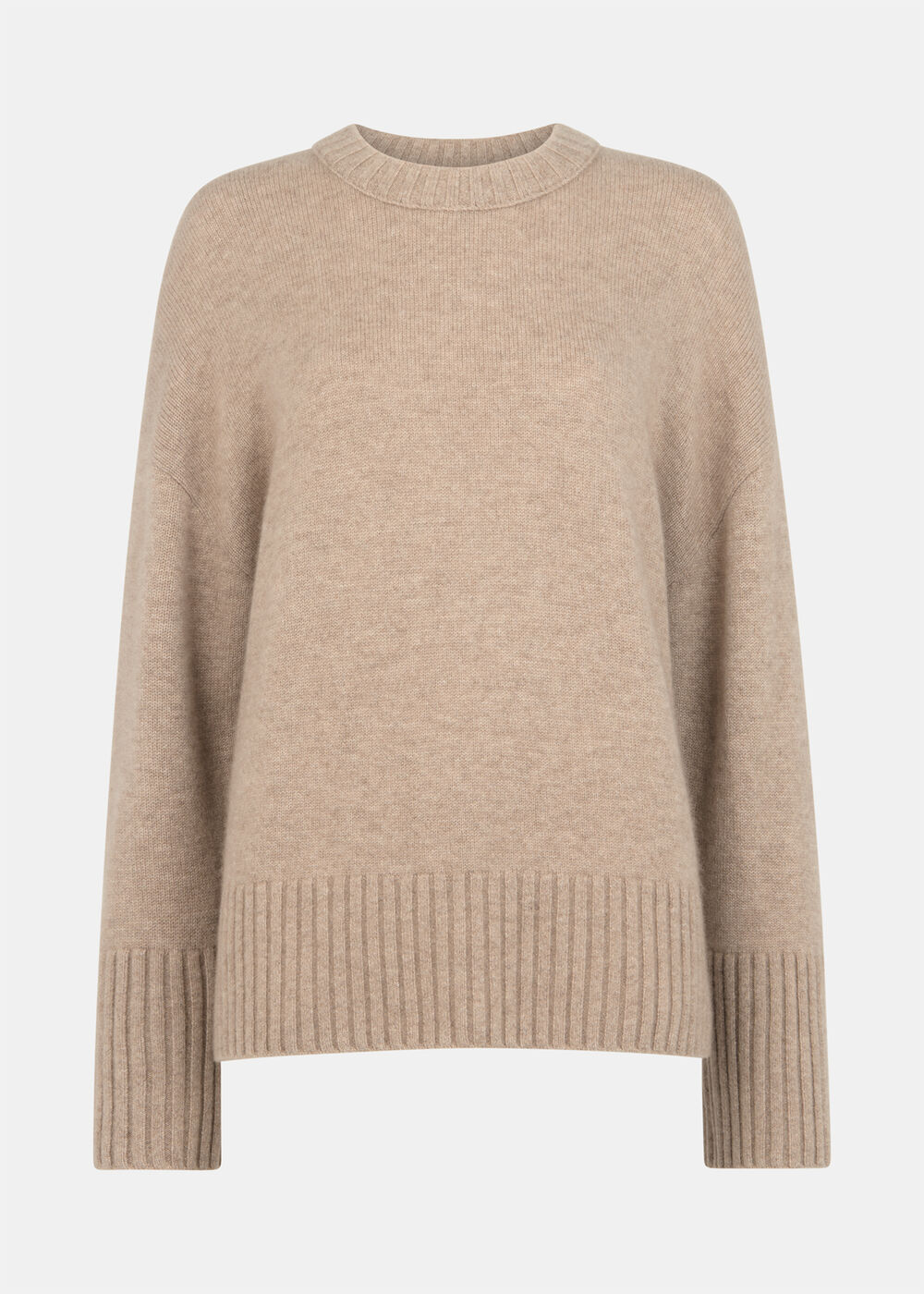 Heavy Cashmere Crew Neck Knit