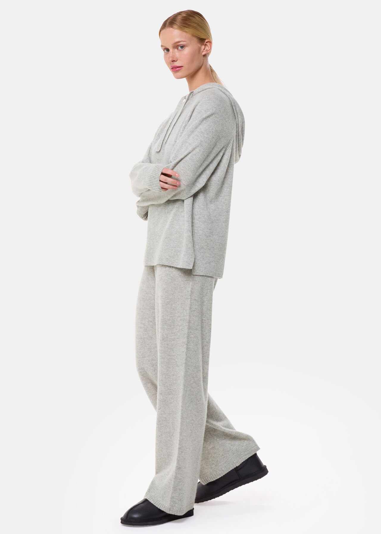 Cashmere Straight Leg Jogger