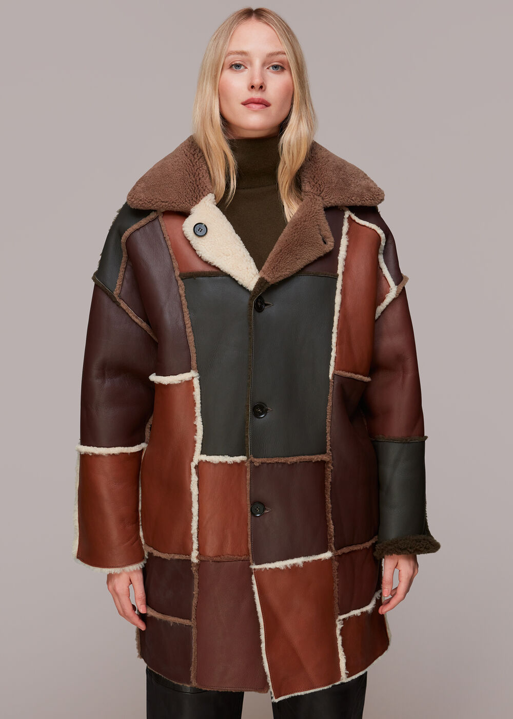 Reversible Patchwork Coat