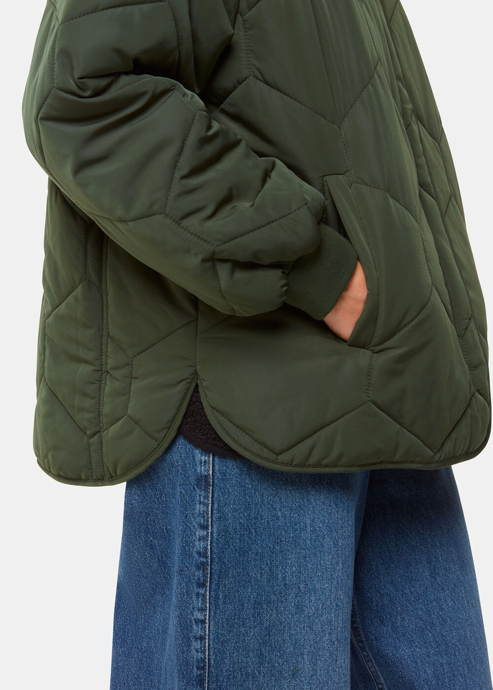 Ida Short Quilted Coat