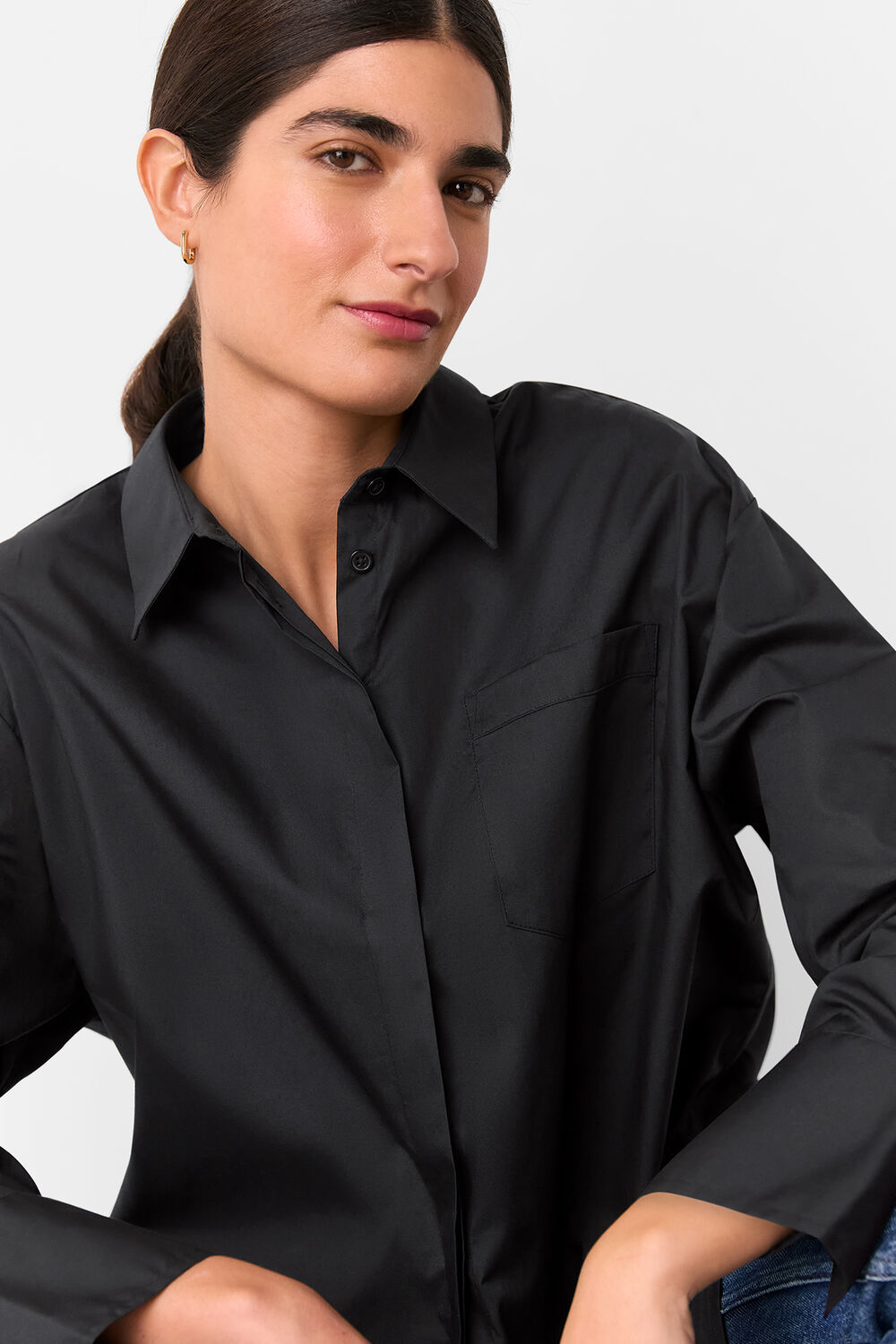 Oversized Cotton Shirt