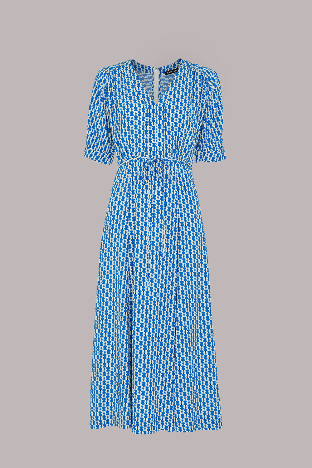 Vertical Stack Midi Dress