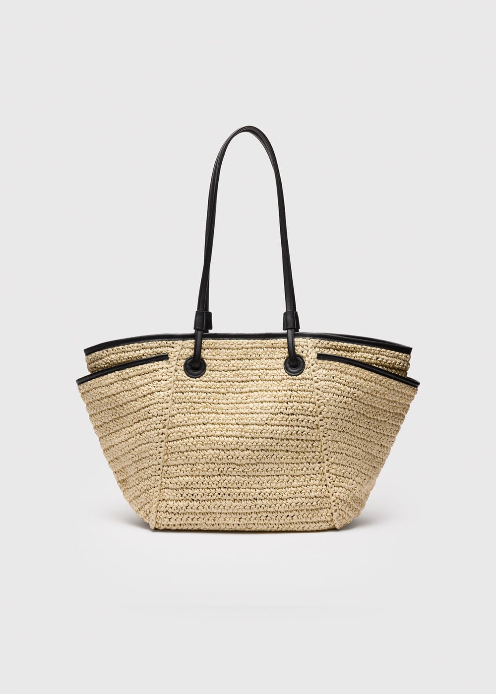 Zoelle Straw Tote Bag
