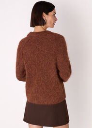 Alpaca Collar Neck Knit