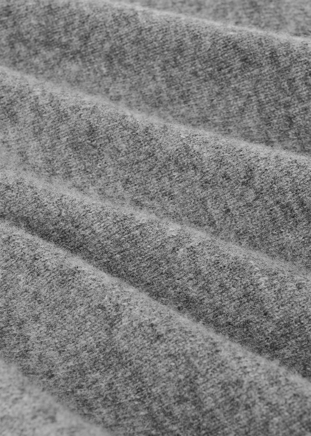 Wool Twist Front Detail Knit