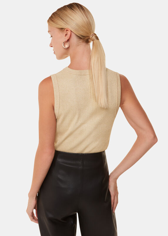 Gold Luna Sparkle Tank