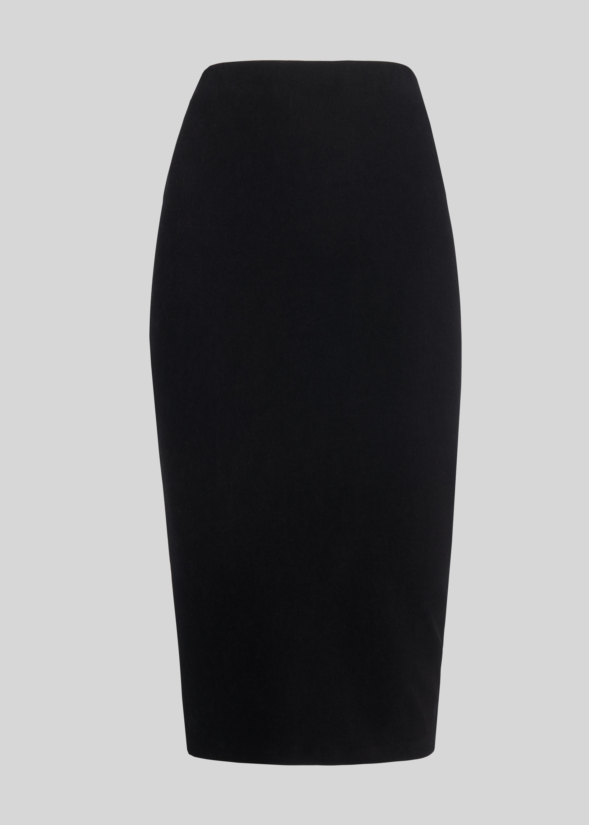 Black Velvet Jersey Tube Skirt WHISTLES