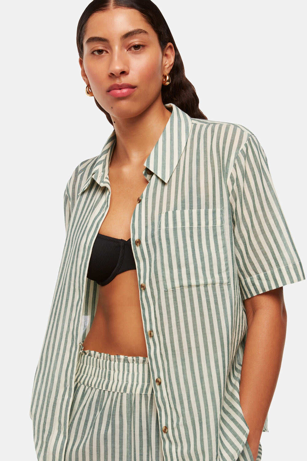 Stripe Beach Shirt