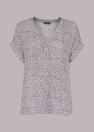 Dashed Leopard Top