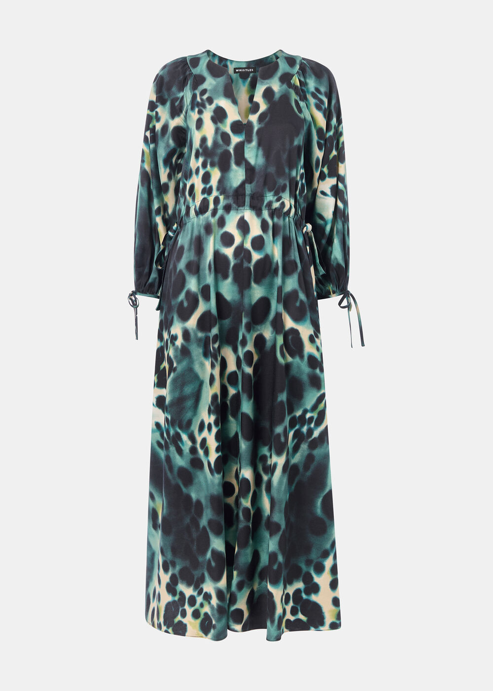 Misty Leopard Print Dress