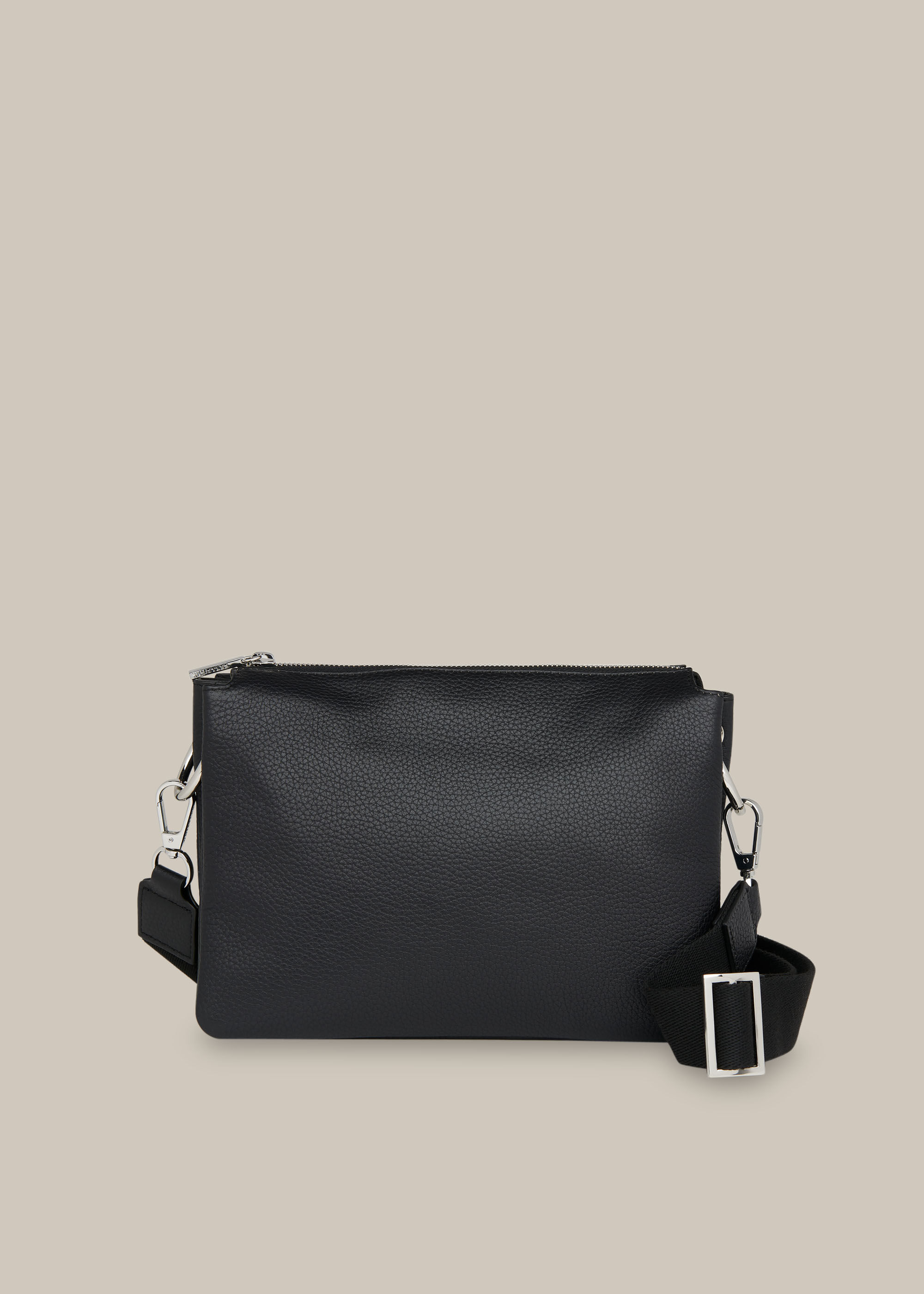 Whistles black clutch bag on sale