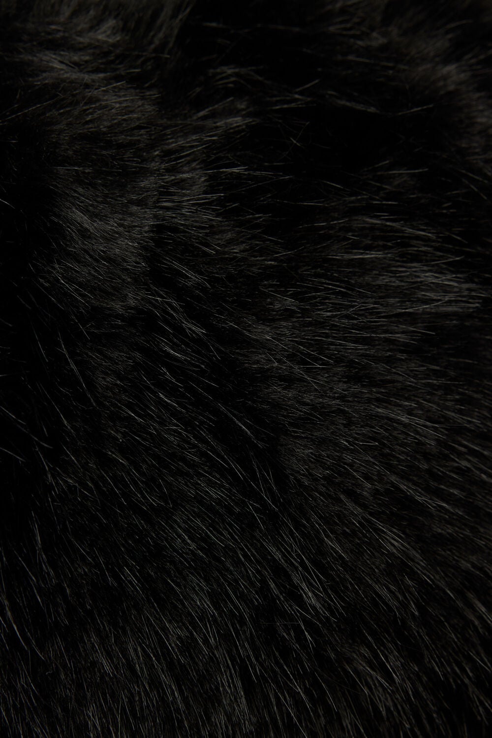 Faux Fur Frame Clutch Bag