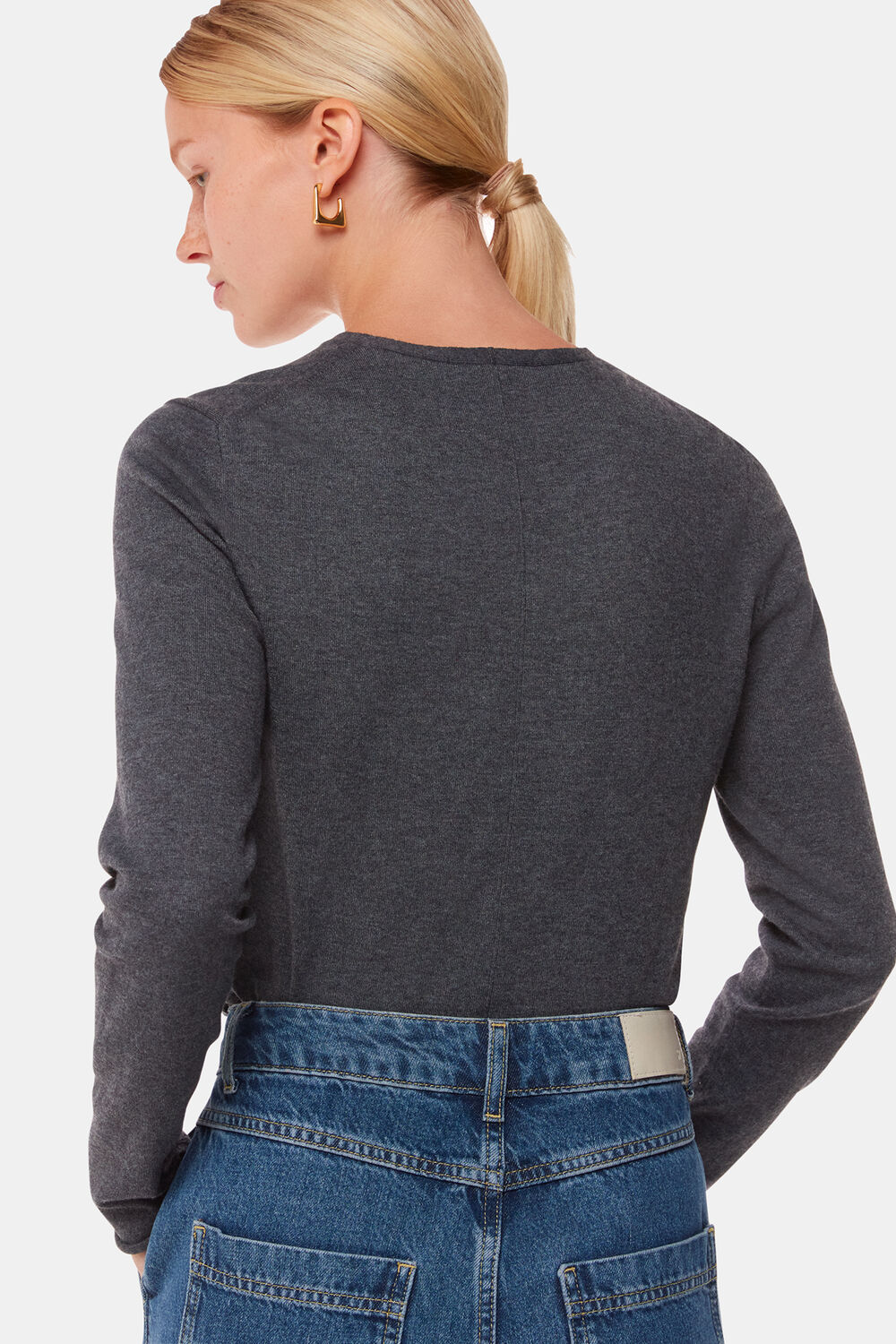Mila V Neck Knit