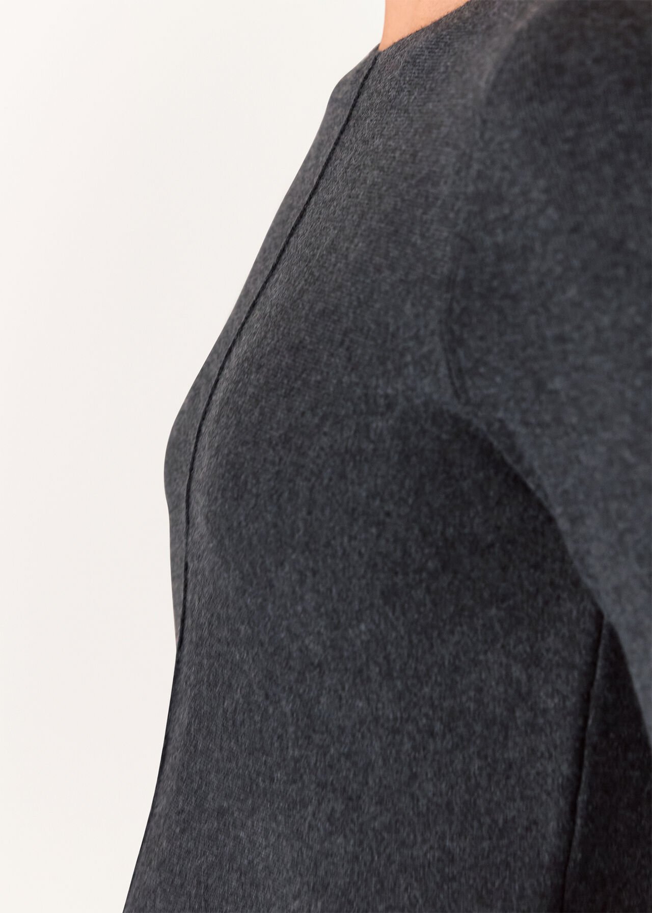 Peplum Detail Knit