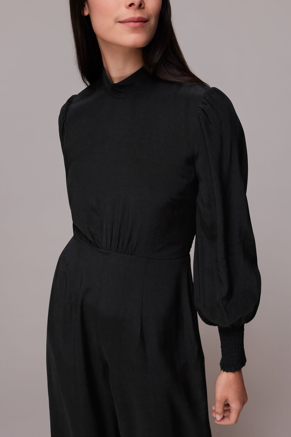 Shirred Bodice Jumpsuit