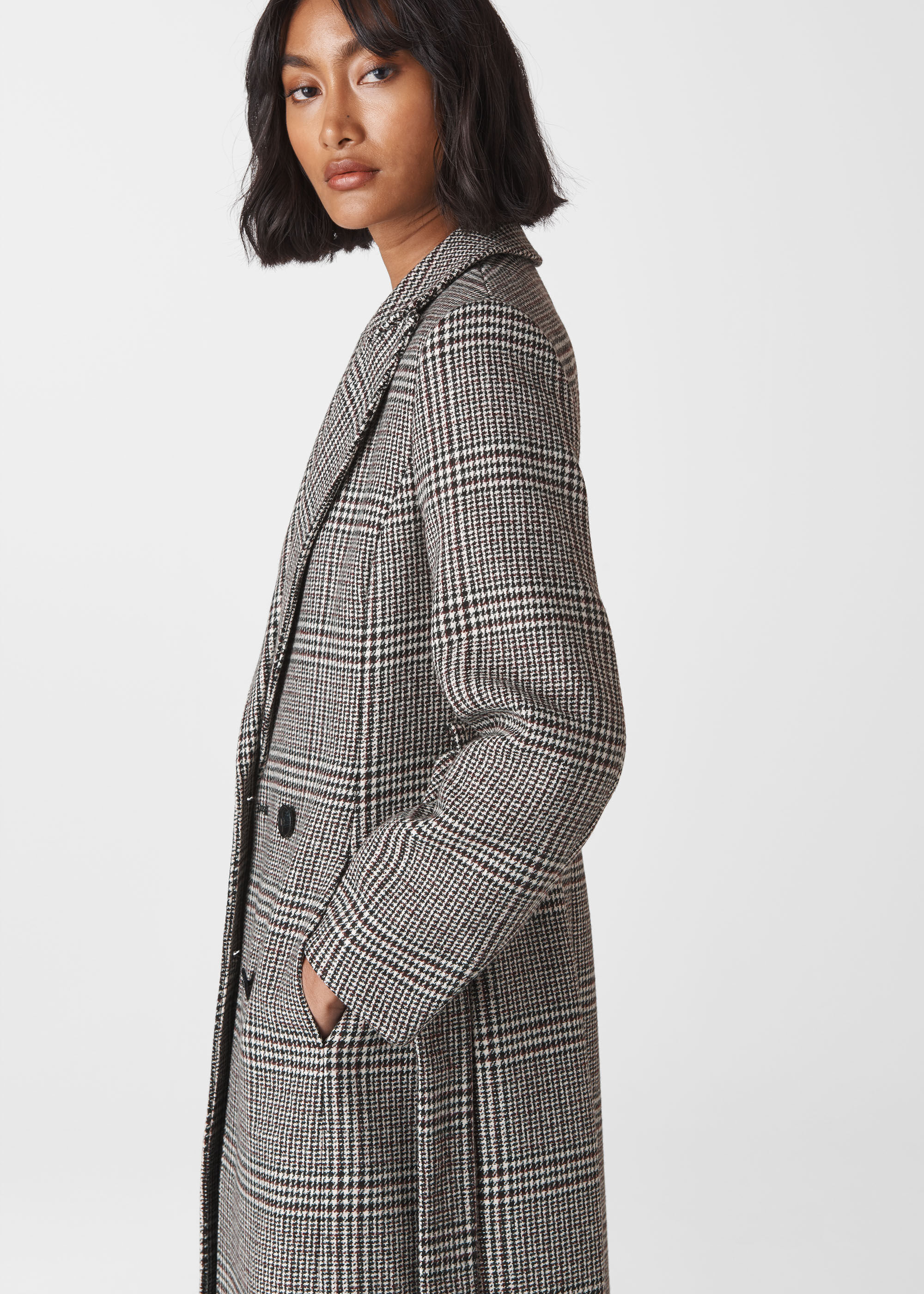Whistles store wrap coat