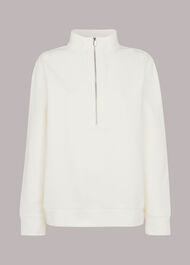 Zip Neck Sweatshirt