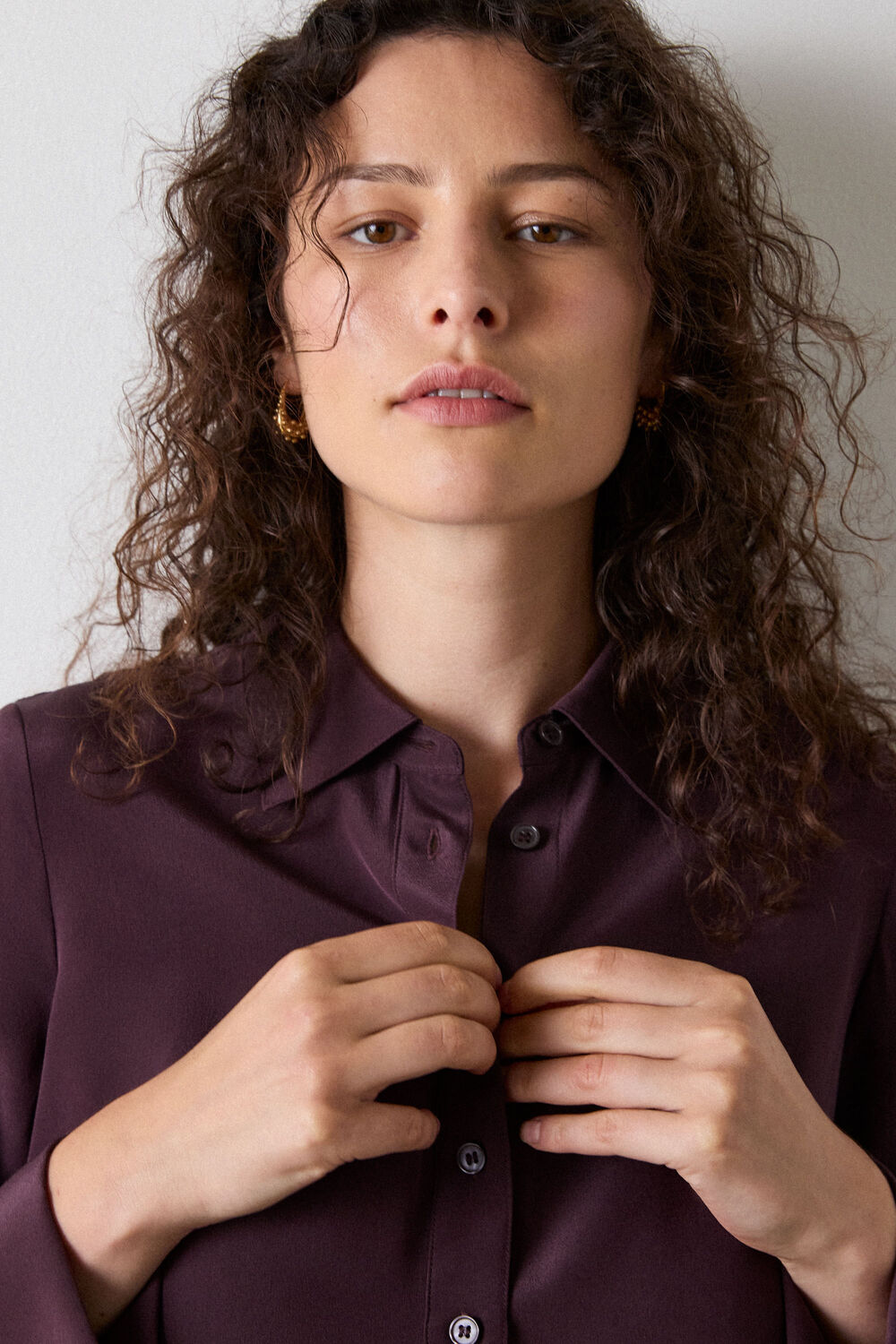 Merlot Ultimate Silk Shirt