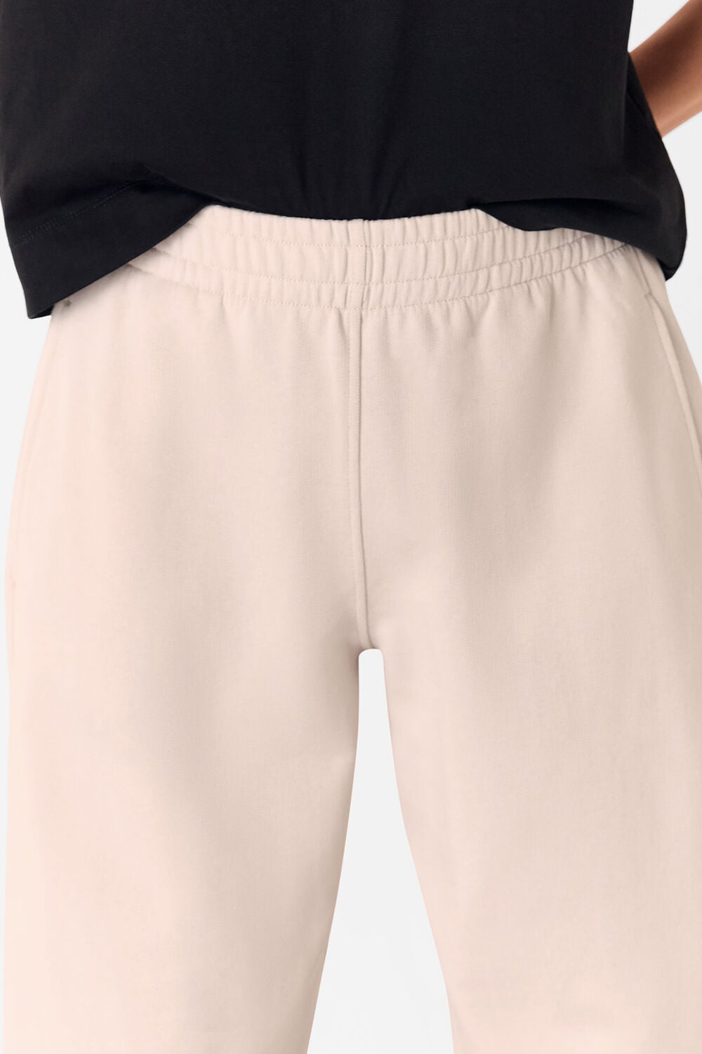 Neutral Barrel Leg Jersey Jogger